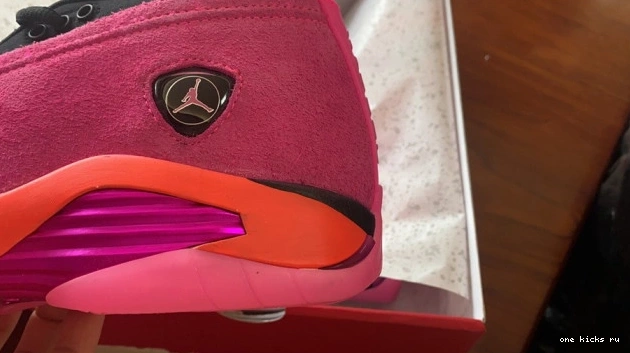 Rep Onekick Low 14 Shocking Jordan DH4121-600 Pink Retro (W) 0815